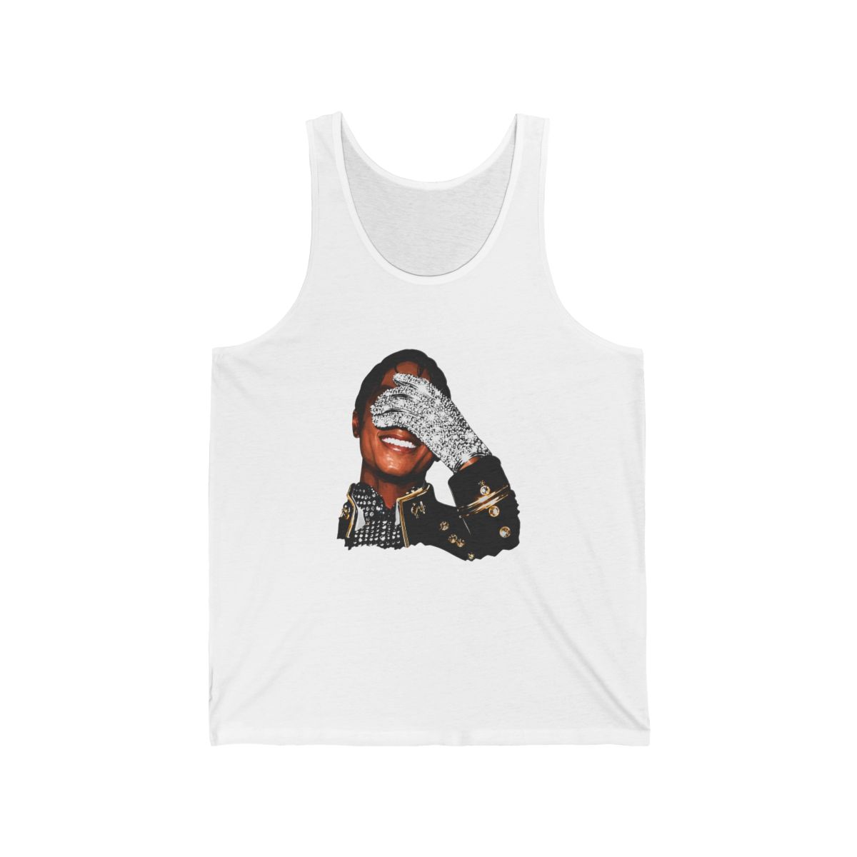 Iconic Michael Jackson King of Pop Tank Top