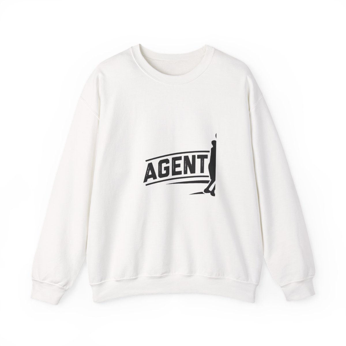 Agent Range (White) Crewneck