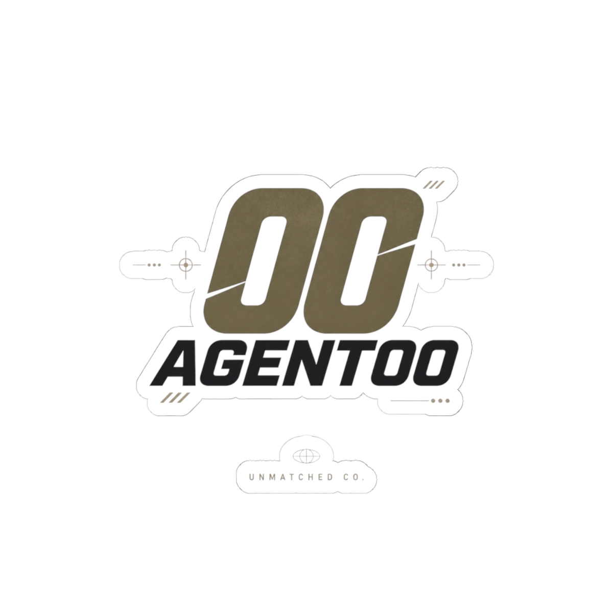 Agent00 " icon and " Sticker